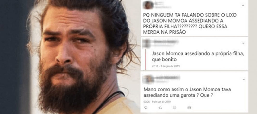 Uma fake news quase manchou a imagem de Jason Momoa no Brasil