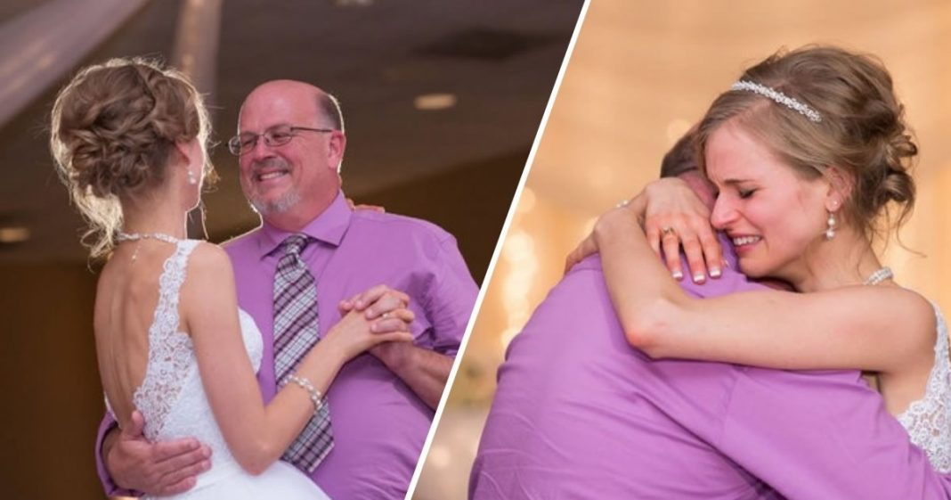Noiva que sobreviveu à leucemia dança valsa com doador que salvou sua vida