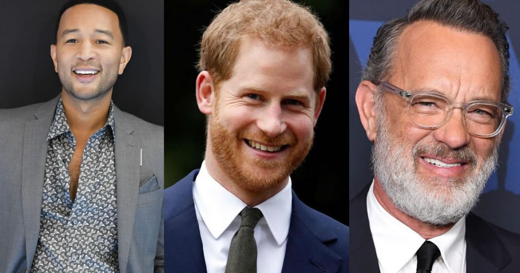 John Legend, Prince Harry e Tom Hanks: Os melhores homens do mundo são os generosos e socialmente responsáveis!