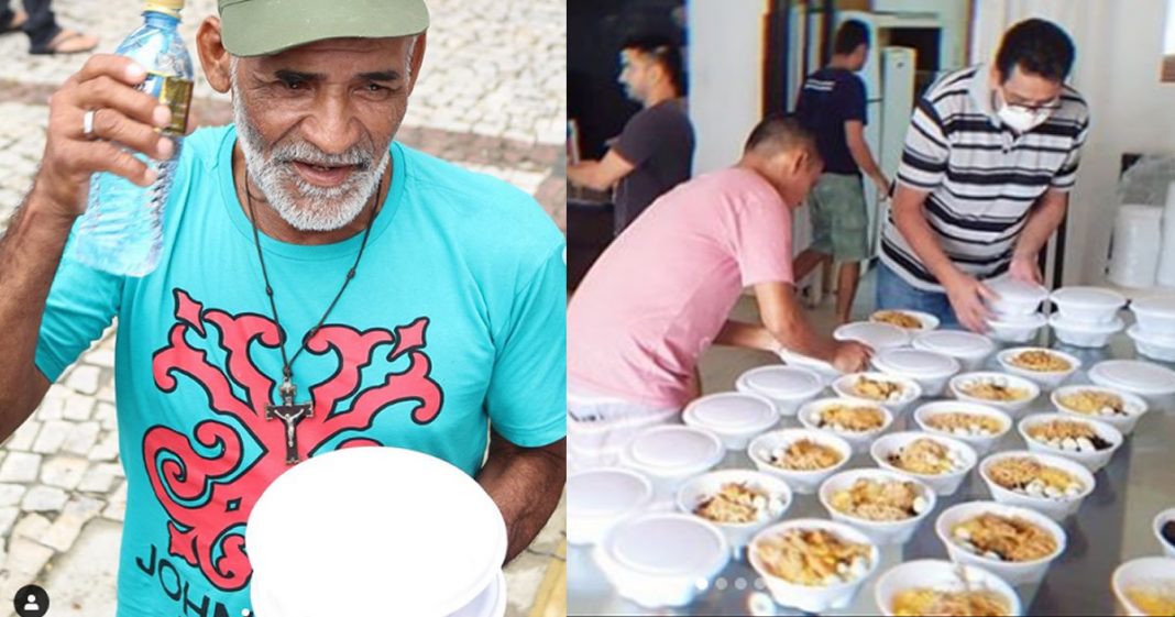 Amigos aumentam de 70 para 750 marmitas e combatem a fome nas ruas