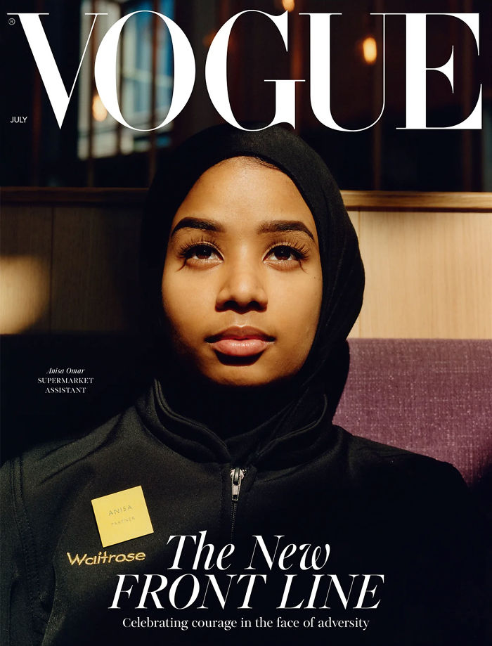 agrandeartedeserfeliz.com - Nova capa da Vogue traz trabalhadores da linha de frente em vez de modelos