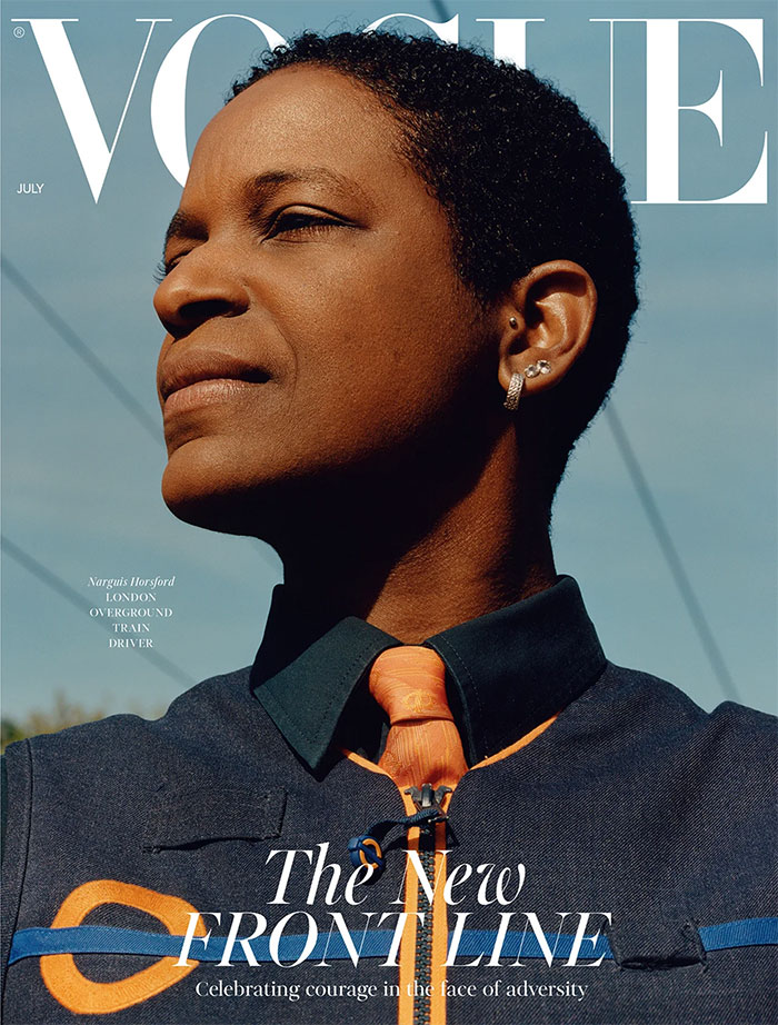 agrandeartedeserfeliz.com - Nova capa da Vogue traz trabalhadores da linha de frente em vez de modelos