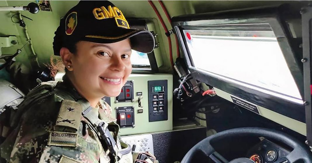 Pela primeira vez na história uma mulher comanda o exército colombiano