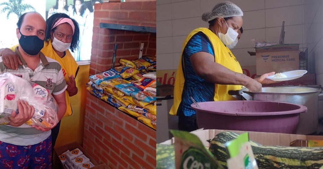 Ex-moradora de rua hoje distribui comida: “Eu entendo o que significa passar fome”