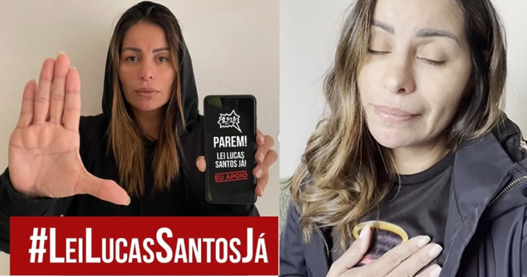 “A internet está doente” diz cantora que perdeu o filho para os haters.