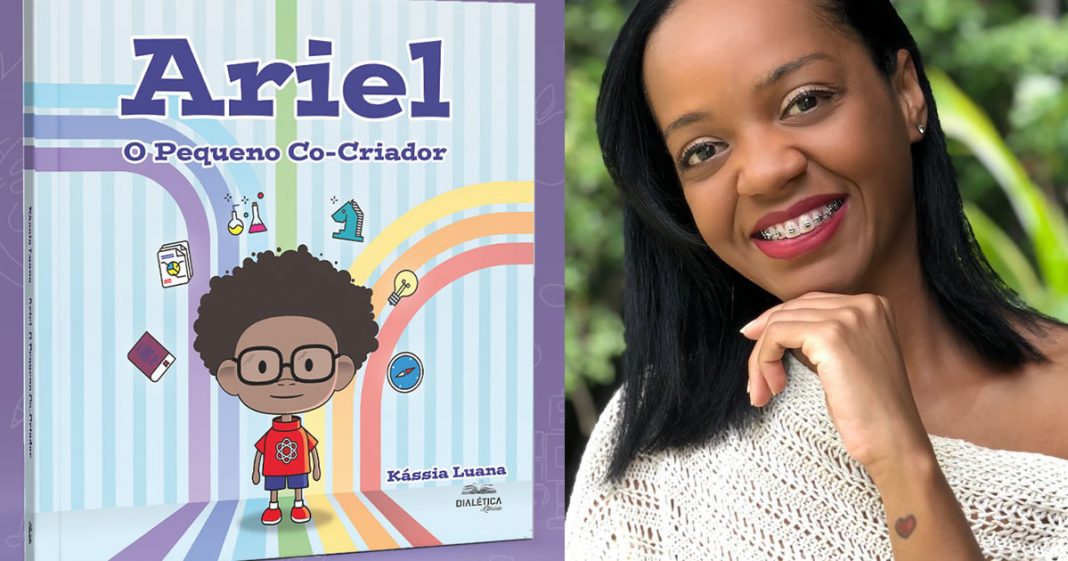 Autora lança livro para ensinar crianças a cocriarem e a serem gratas!