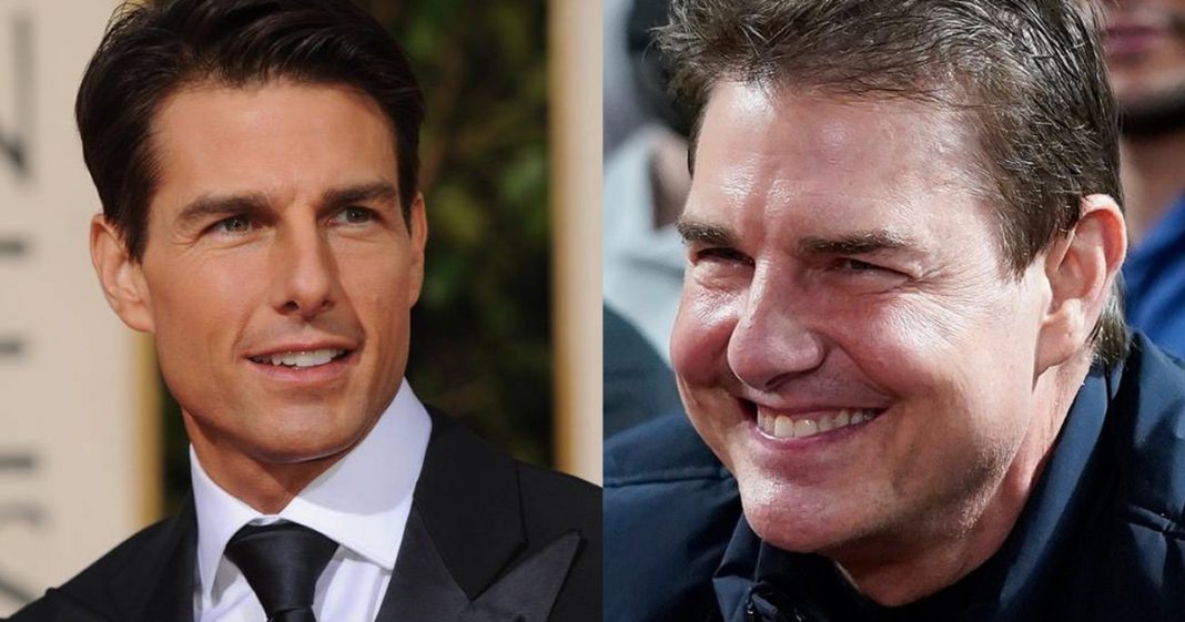 O que aconteceu com o rosto de Tom Cruise? Os fãs estão preocupados!