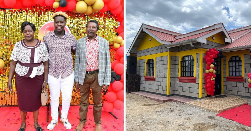 Para agradecer o amor que recebeu, homem dá casa nova aos pais: “Obrigado por serem a minha casa!”