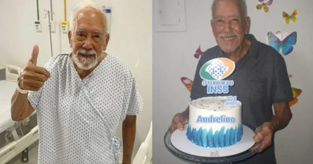 Com 121 anos, ele ficou conhecido como “Terror do INSS” e agora, venceu a dengue.