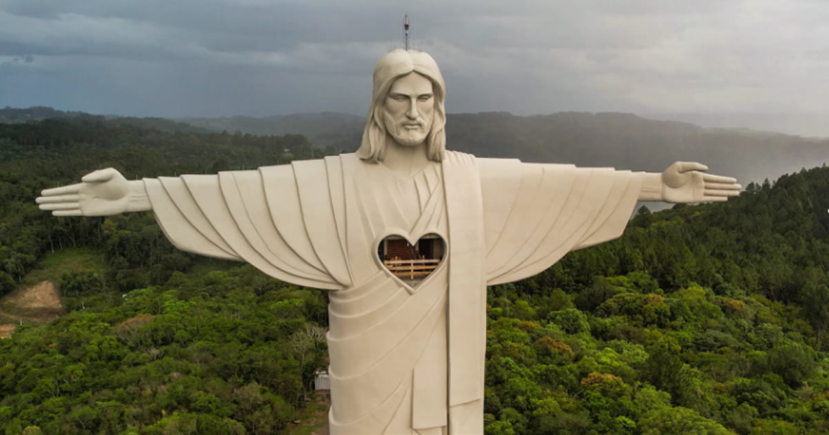 seuamigoguru.com - O Cristo de Encantado, no Rio Grande do Sul é o maior do mundo!