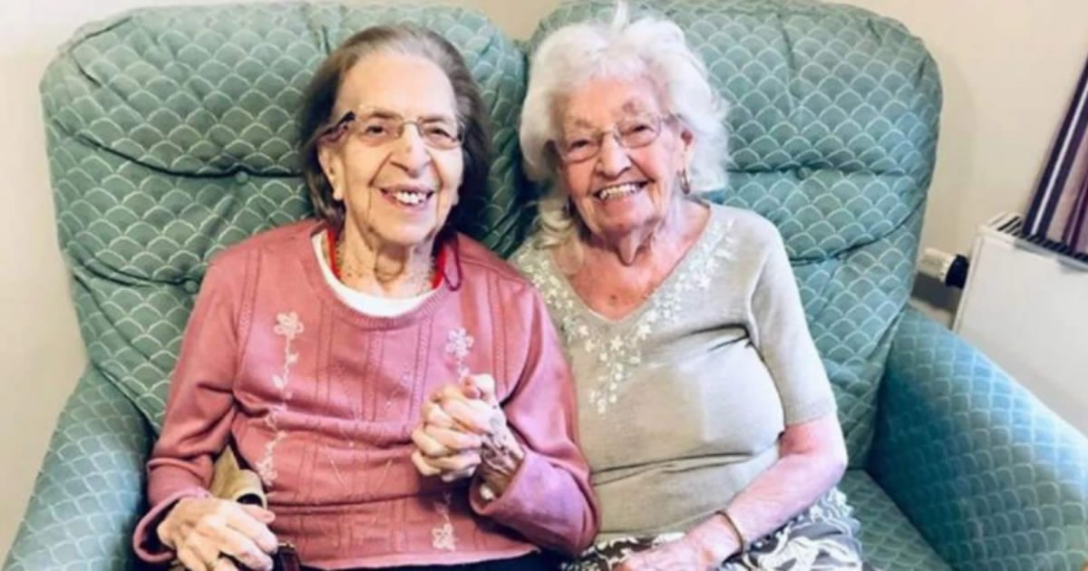 seuamigoguru.com - Depois de 80 anos de amizade, elas não quiseram se separar e foram morar juntas no asilo