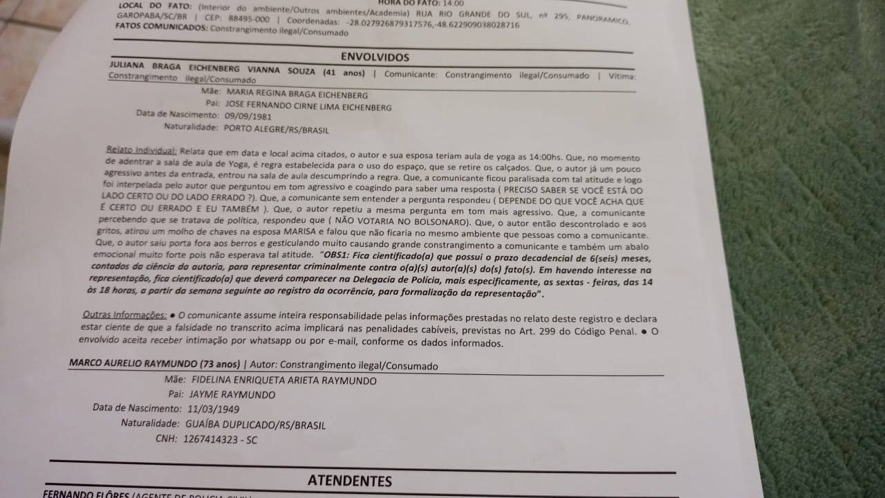 seuamigoguru.com - Empresário bolsonarista ataca dona de escola de yoga que declarou voto em Lula