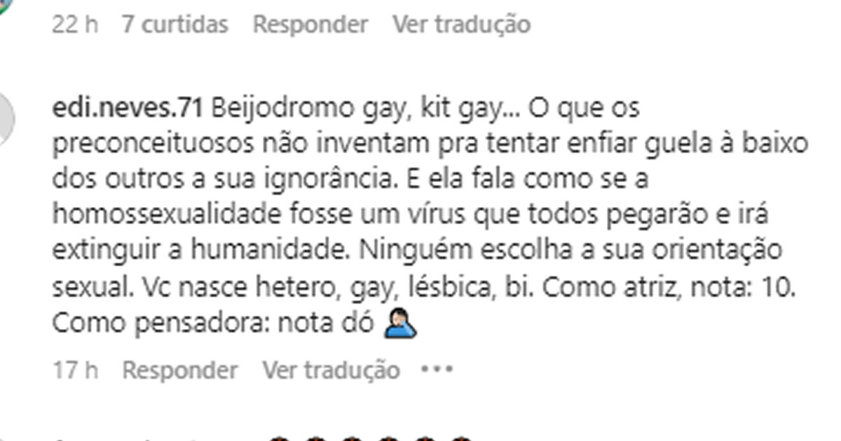 seuamigoguru.com - “Homem com homem não dá filho”, diz Cássia Kiss, e a internet se revolta com o preconceito