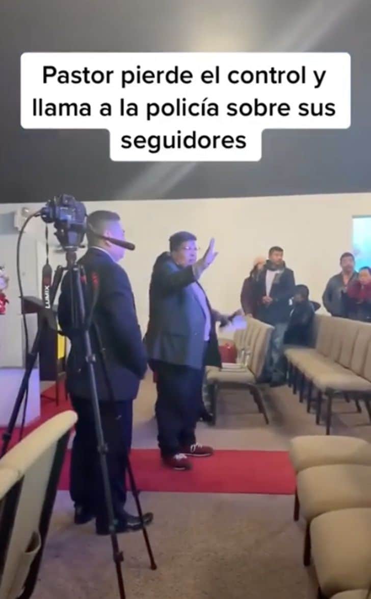 seuamigoguru.com - Pastor indignado expulsou fiéis da igreja por não doarem o dízimo (VÍDEO)