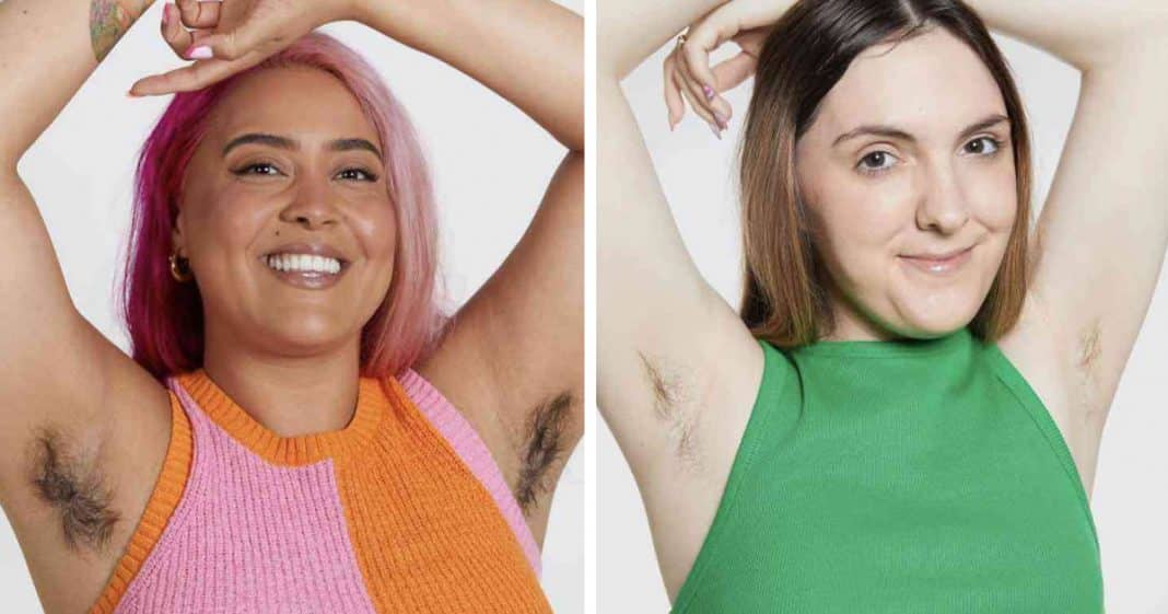 Dove faz campanha com modelos peludas para atender todos os tipos de axilas. “Tendência”.